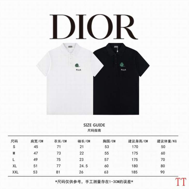 Picture of Dior Polo Shirts Short _SKUDiorS-2XL20tr14428377